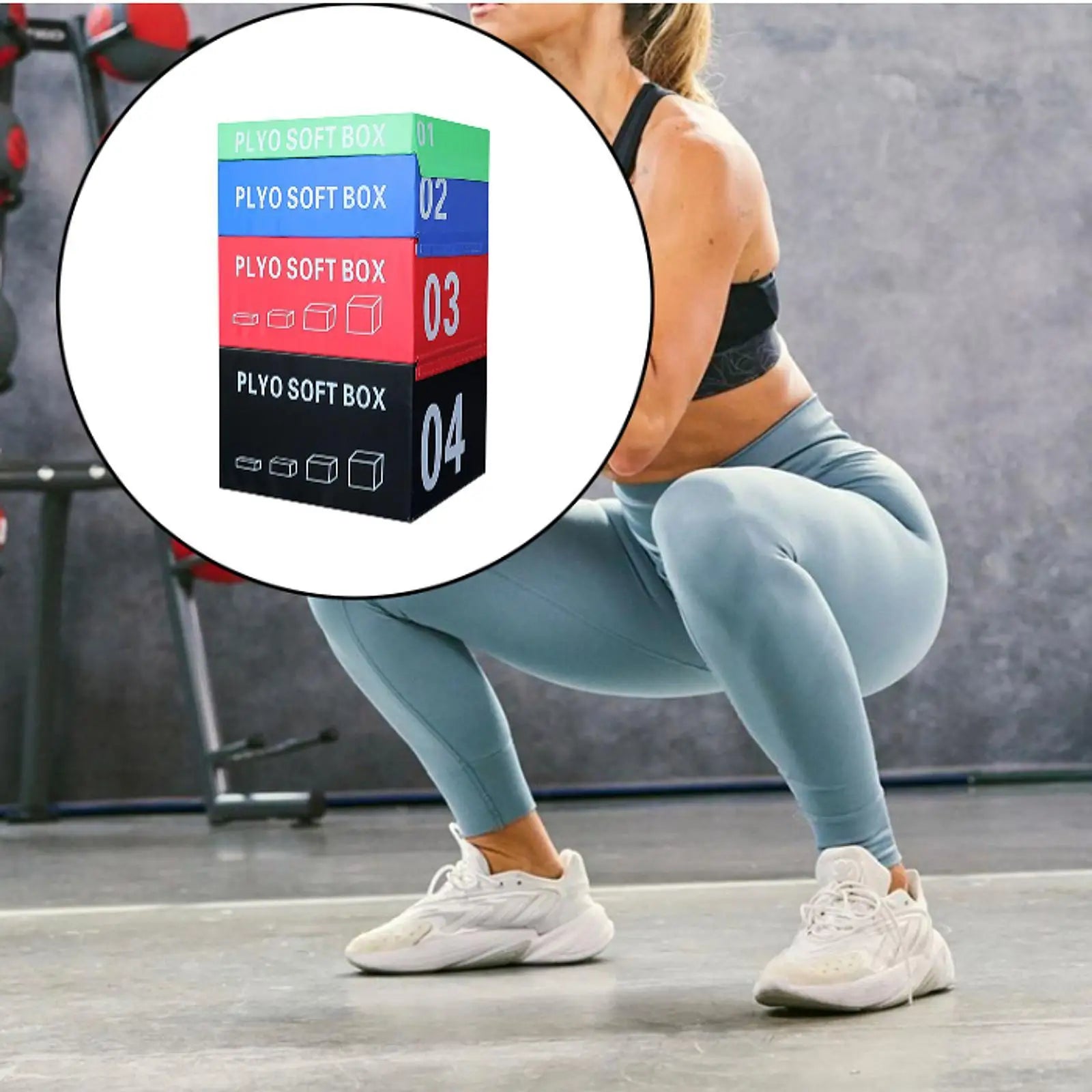 Plyometric Jump Box for Home Gym Lightweight Jump Training Step Box for Fitness Training Physical Training Mma Adults Men Women
