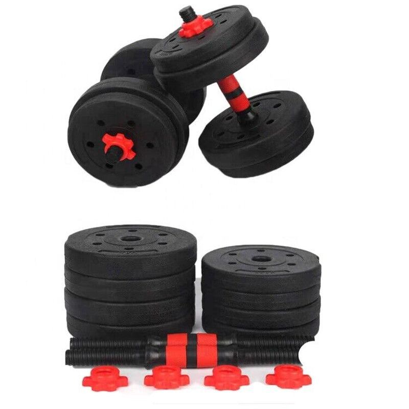 Exersci 20Kg-40Kg Adjustable Dumbbell Barbell Weights Set Kettlebell Option