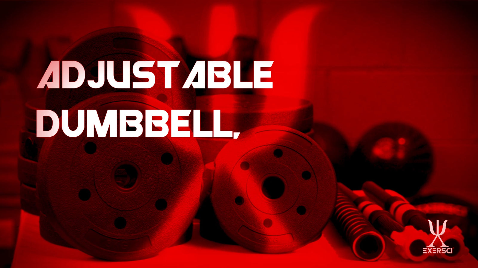 Exersci 20Kg-40Kg Adjustable Dumbbell Barbell Weights Set Kettlebell Option